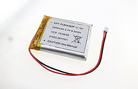 3.7V 2500mAh 804362手持小風扇聚合物鋰電池 3.7V 2500mAh 804362手持小風扇聚合物鋰電池