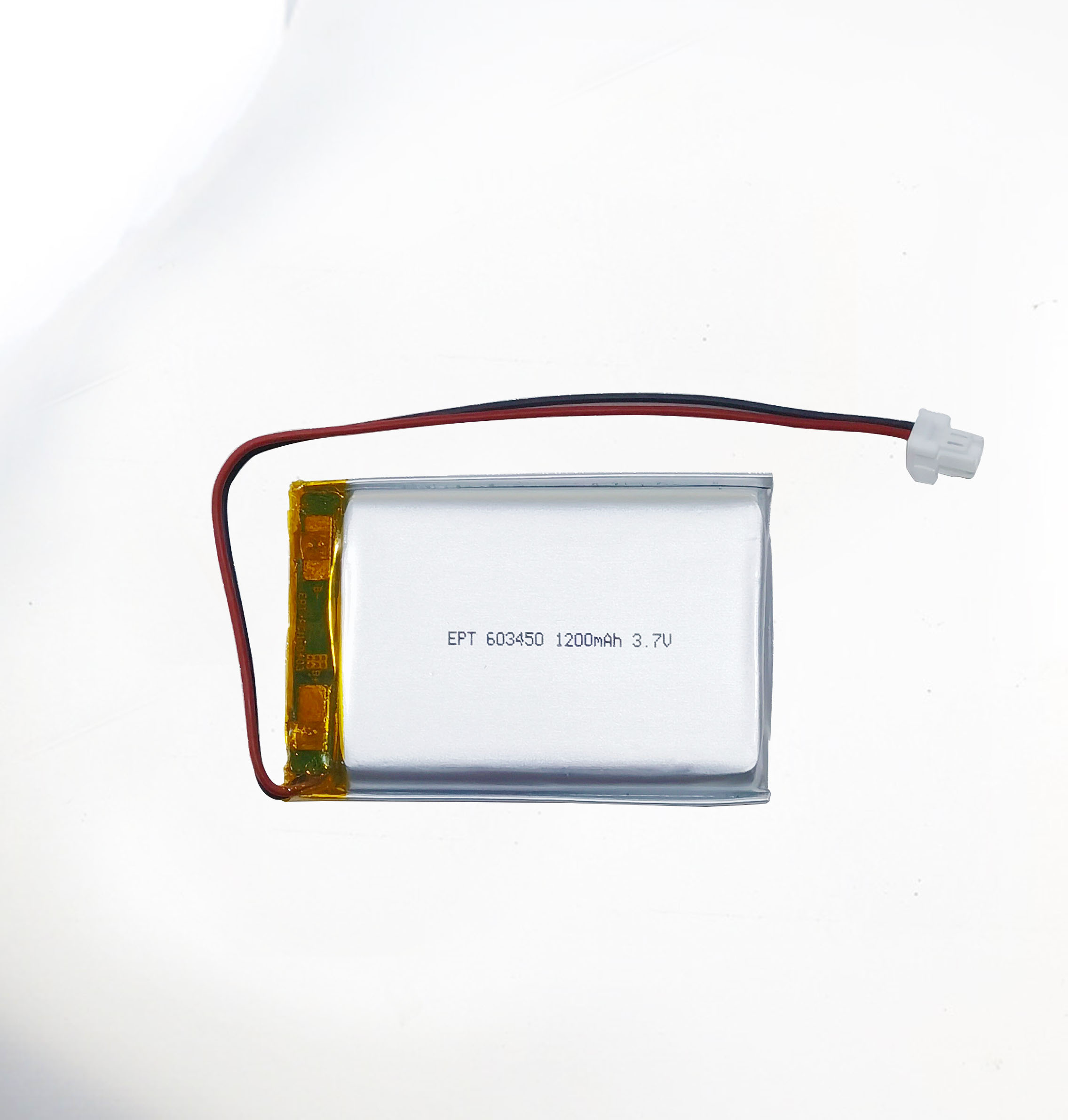 3.7V 603450 1200mAh 便攜式照明設備聚合物鋰電池 3.7V 603450 1200mAh 便攜式照明設備聚合物鋰電池